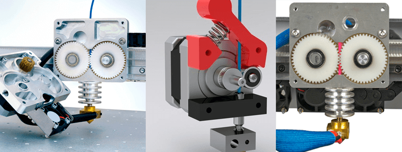 Система экструзии 3D-принтера: шестерни экструдера и признаки износа механизма подачи